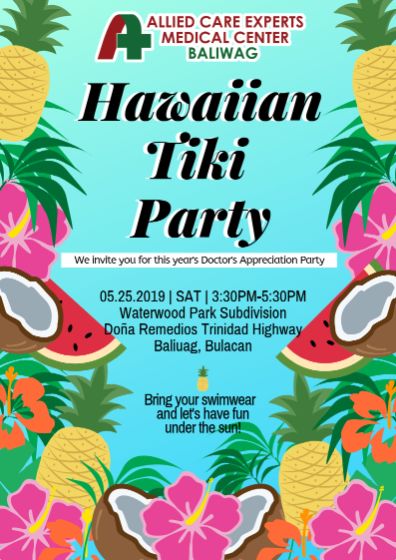 Hawaiian Tiki Party